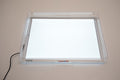 A3 light panel with cover, clear acrylic tray with bright white light and TickiT label