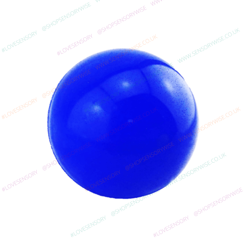 14 cm child-proof non-burst ball, bright blue round surface