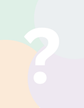 Mystery sensory selection box with large question mark symbol