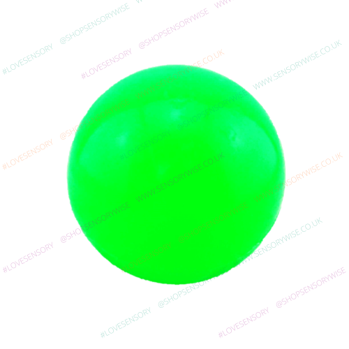 14 cm child-proof non-burst ball, bright green round surface