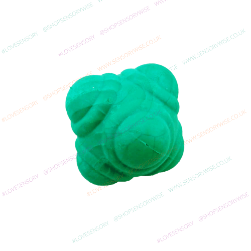 Reaction ball 7 cm, textured squeeze ball in green
