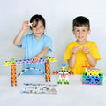 Incastro 250-piece building block set with colorful character models and parts