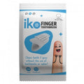 Disposable finger toothbrush pack with S/M/L sizes, mild mint