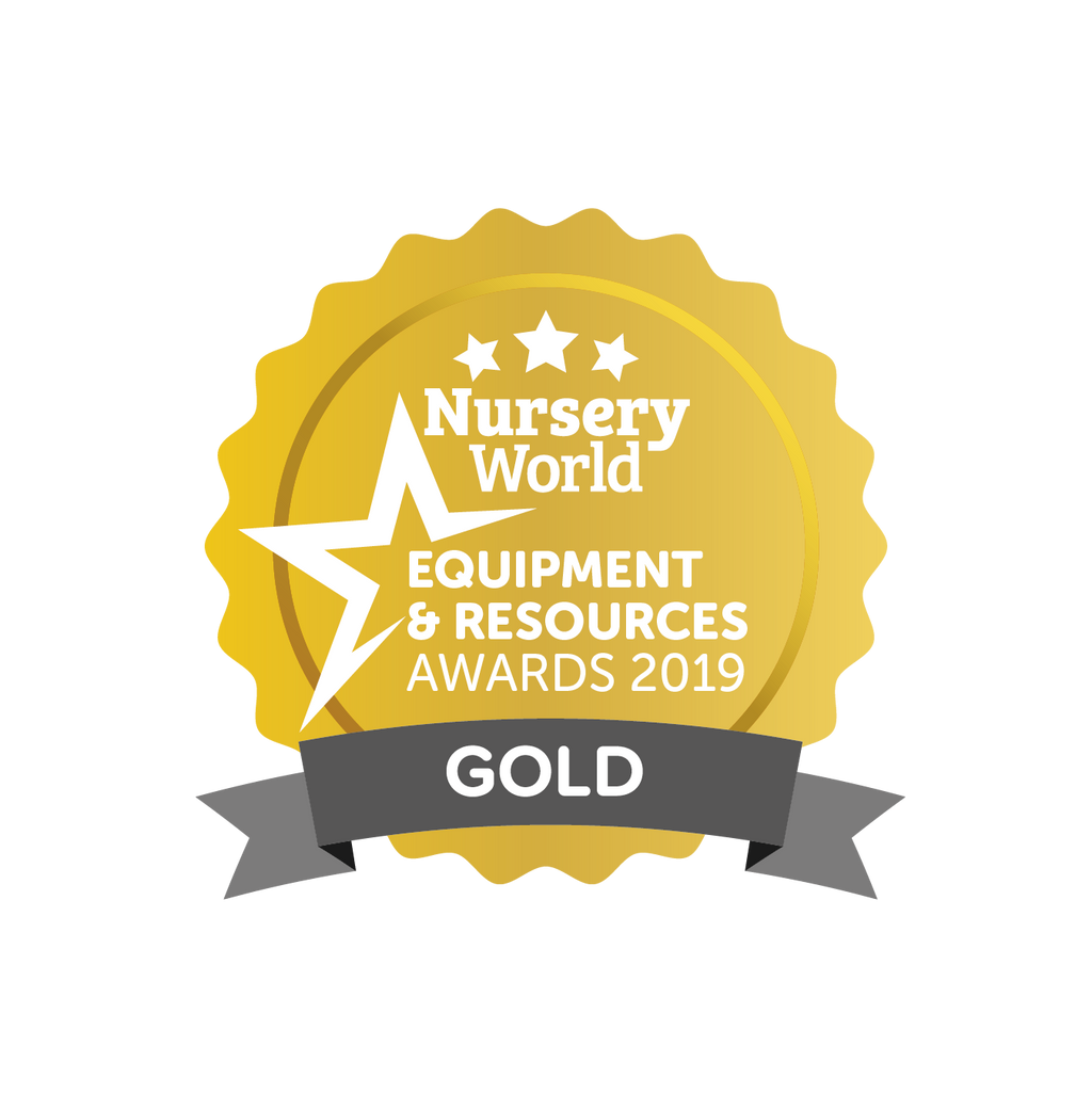 Gold Nursery World equipment & resources awards 2019 badge