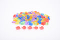 Translucent color fish set: assorted bright translucent fish pieces